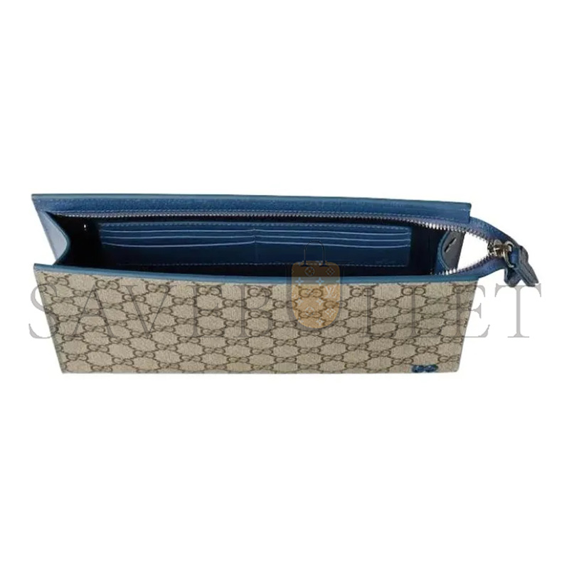 GUCCI BI-COLOR SMALL POUCH 768255 (26*18*6cm)